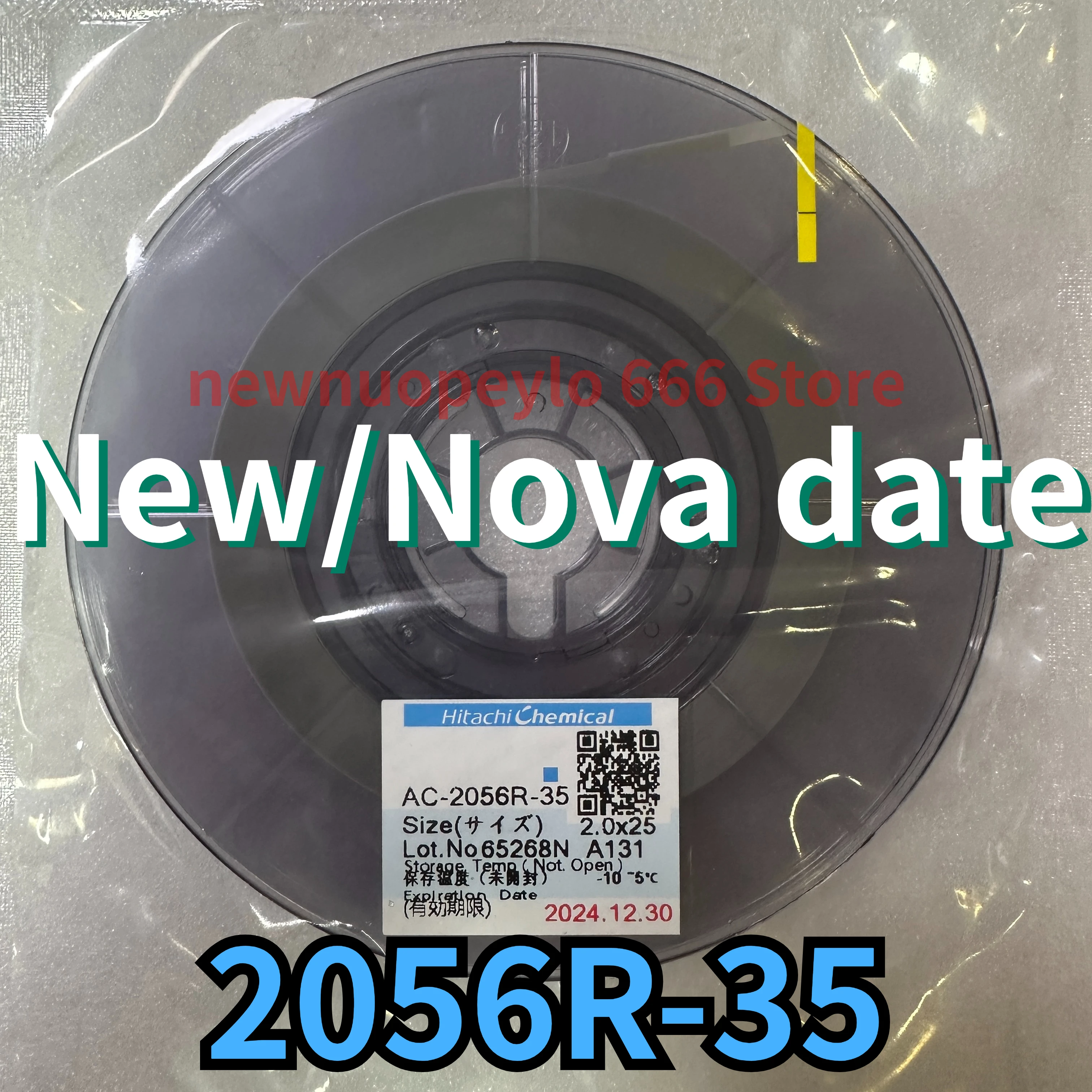 Cinta de reparación de PCB de AC-2056R-35 ACF Original, fecha nueva, 1,5/2,0 MM * 10M/25M/50M ACF