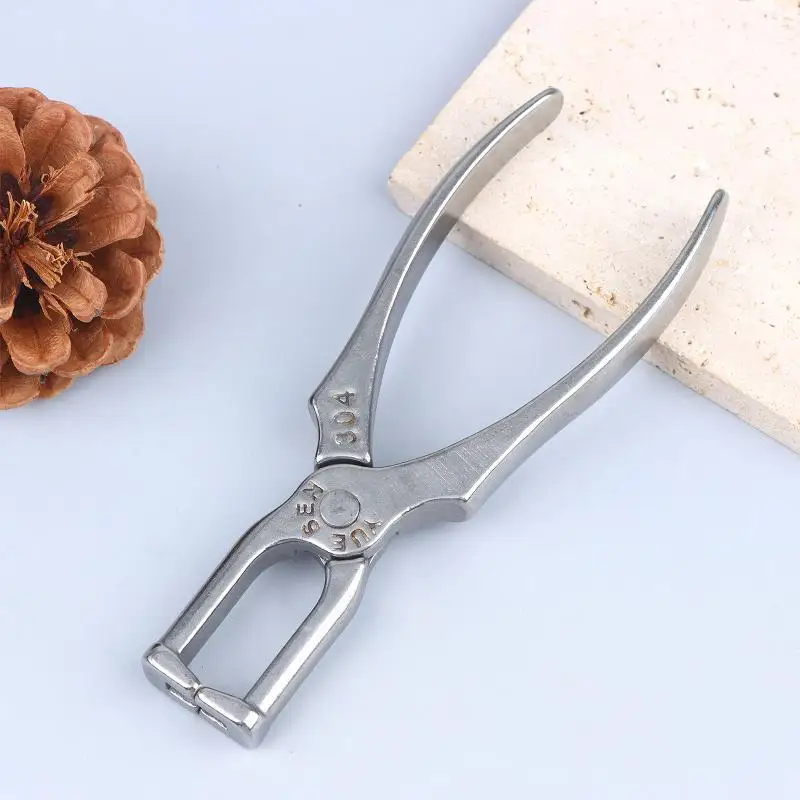 Edelstahl-Reißverschlusszange zum Einsetzen von Reißverschlüssen, zum Anbringen an Kleidung und Schuhen, Reparaturset für Reißverschlüsse, DIY-Ersatzteil, Nähzubehör. – Detail 6