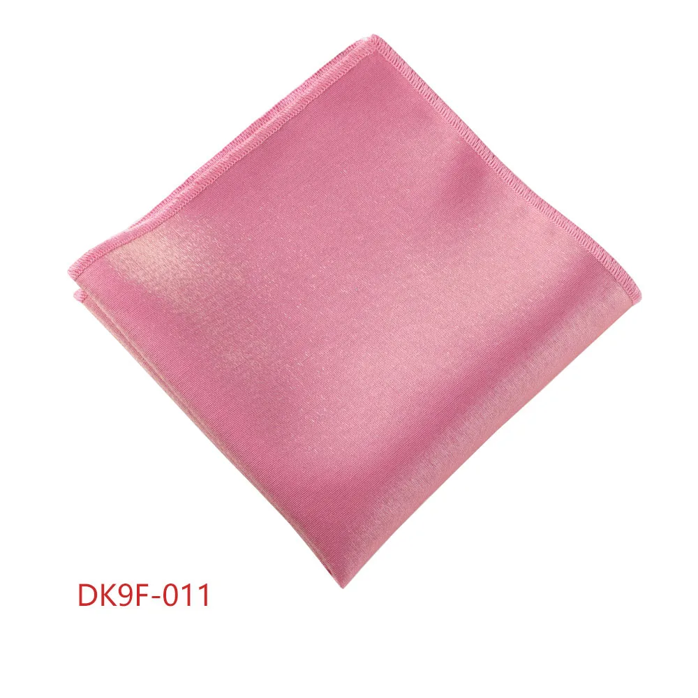 Formal Solid Wine White Pocket Square for Men