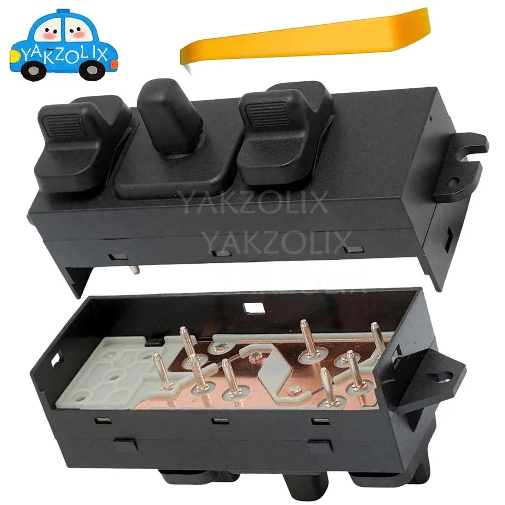 For Dodge Ram ProMaster 1500 1999-2003 Plymouth Acclaim 1989-1995 Front or Rear Driver Left Side Power Seat Switch Parts