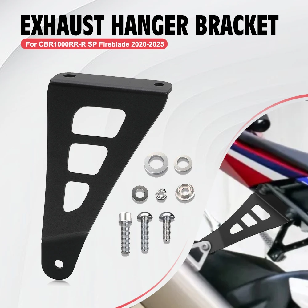 

For HONDA CBR 1000 RR-R Fireblade 2020 2021 2022 2023 2024 CBR RR-R Motorcycle Exhaust Hanger Bracket CBR1000RR-R SP Accessories