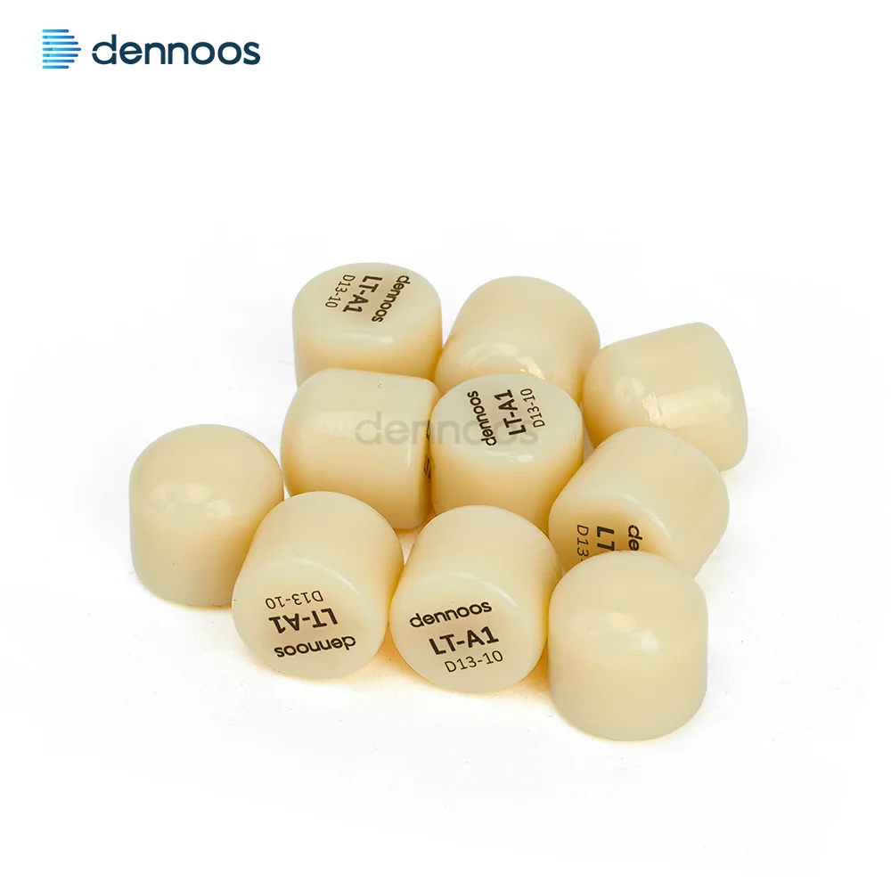 10 Stück Dental Lithium-Disilikat Presskeramikstücke 420Mpa HT/LT Glaskeramik Presskeramikstück Dental Labor Lithium-Disilikat Veneer Krone – Detail 7