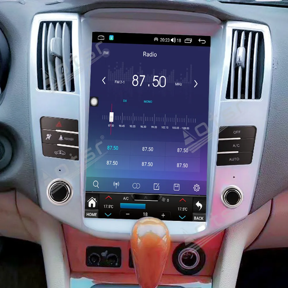 13.6 inch For Lexus RX330 2004-2008 Car auto carplay Android 15.0 Radio Multimedia Player GPS navigation touch screen Head Unit