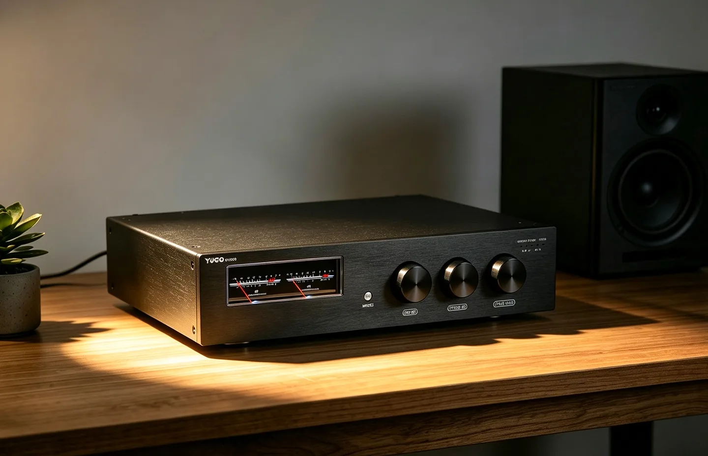 YJCO D1200 Digitaler Leistungsverstärker mit Dual TPA3255 Chip, ES9038Q2M DAC, Bluetooth 5.4, LDAC, XLR Balanced, USB, HIFI Stereo-Verstärker, 600W*2 MAX – Detail 2