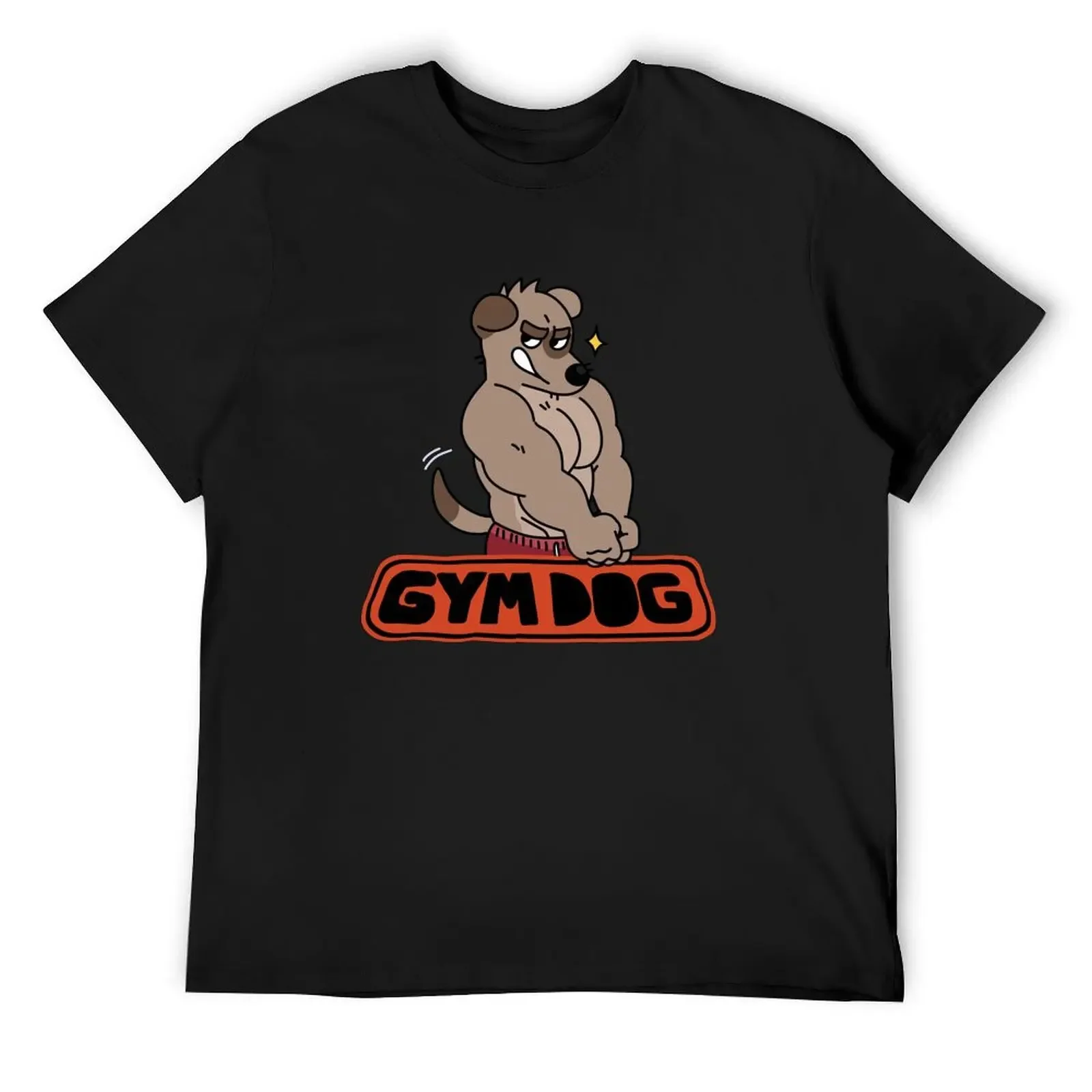

GYM DOG T-Shirt kawaii clothes essential t shirt man t shirt Anime t-shirt mens graphic t-shirts hip hop
