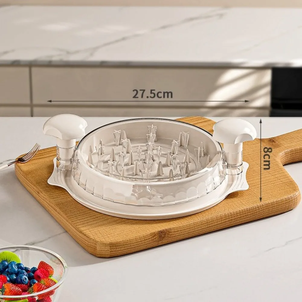 Large 10'' Chicken Shredder Tool Visible Anti-Slip Handle Meat Shred Machine Twist Meat Grinders for Chicken Breast
