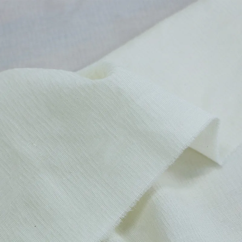 

29 momme wide 138CM silk and cotton blended jacquard fabric with dark