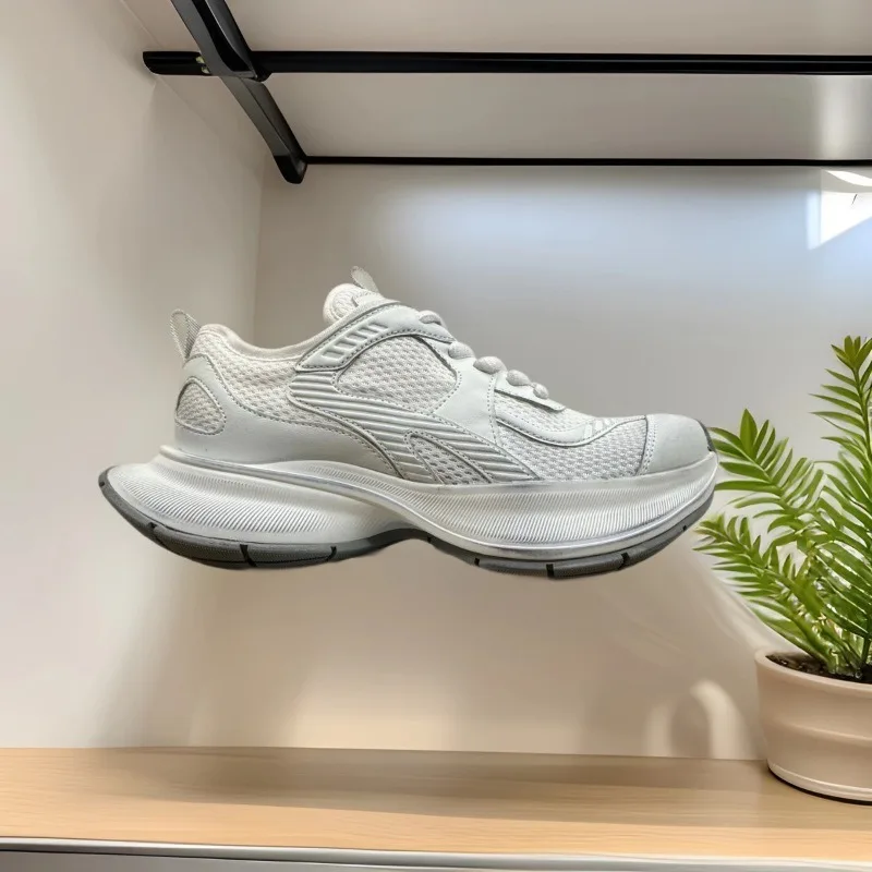 

2025 тонкие дышащие туфли для папы, женская модная повседневная спортивная обувь в стиле ретро, легкая и дышащая