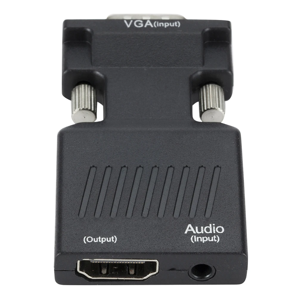 محول VGA إلى HDMI متوافق مع كابل الصوت ، PS4 ، كمبيوتر محمول ، تلفزيون ، شاشة عرض ، جهاز عرض ، آشعة P ، HD ، محول ذكر #6
