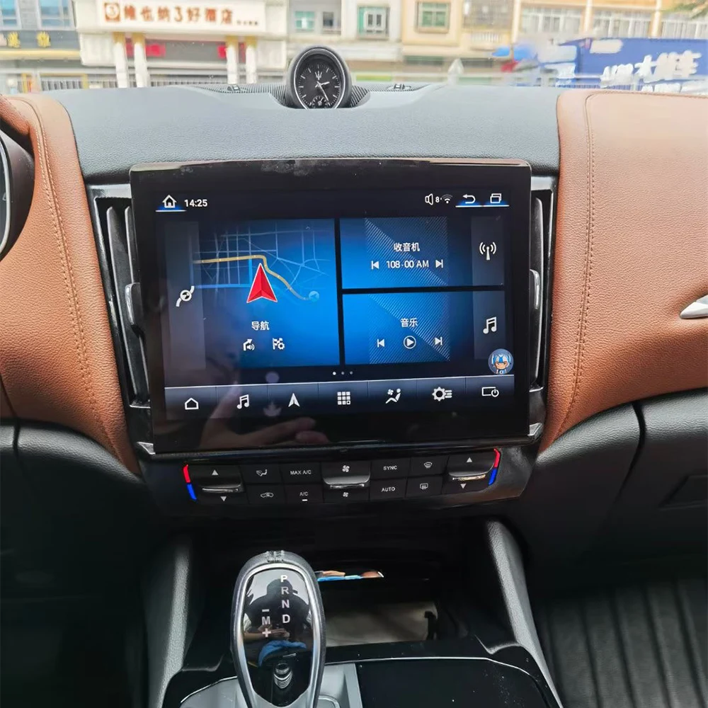 

Android 12 HD Touch Screen For Maserati Levante 2014-2022 Car Multimedia Player Stereo GPS Navigation Radio Head Unit Carplay