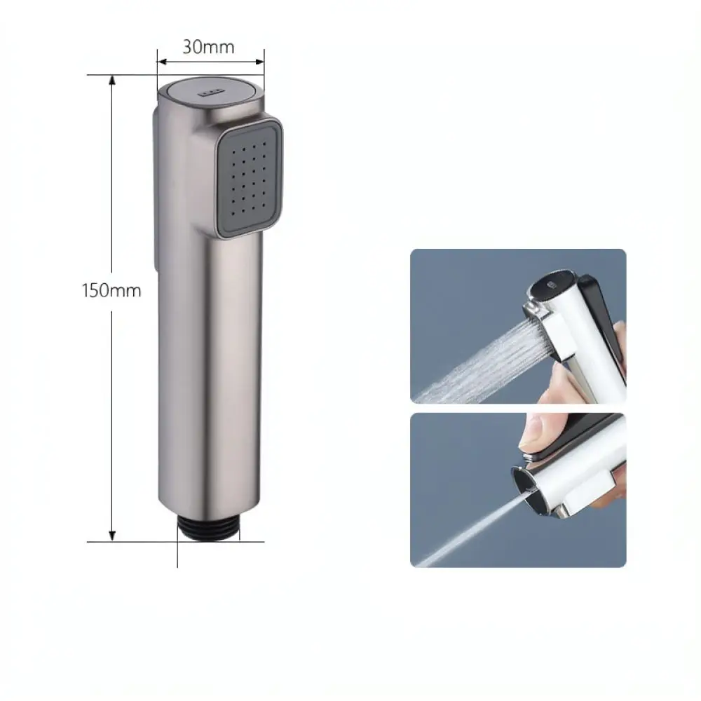Bathroom Bidet Attachment High Pressure Water Dispenser Dual Mode Handheld Sprayer For Toilet Cleaning Durable ABS Accessory