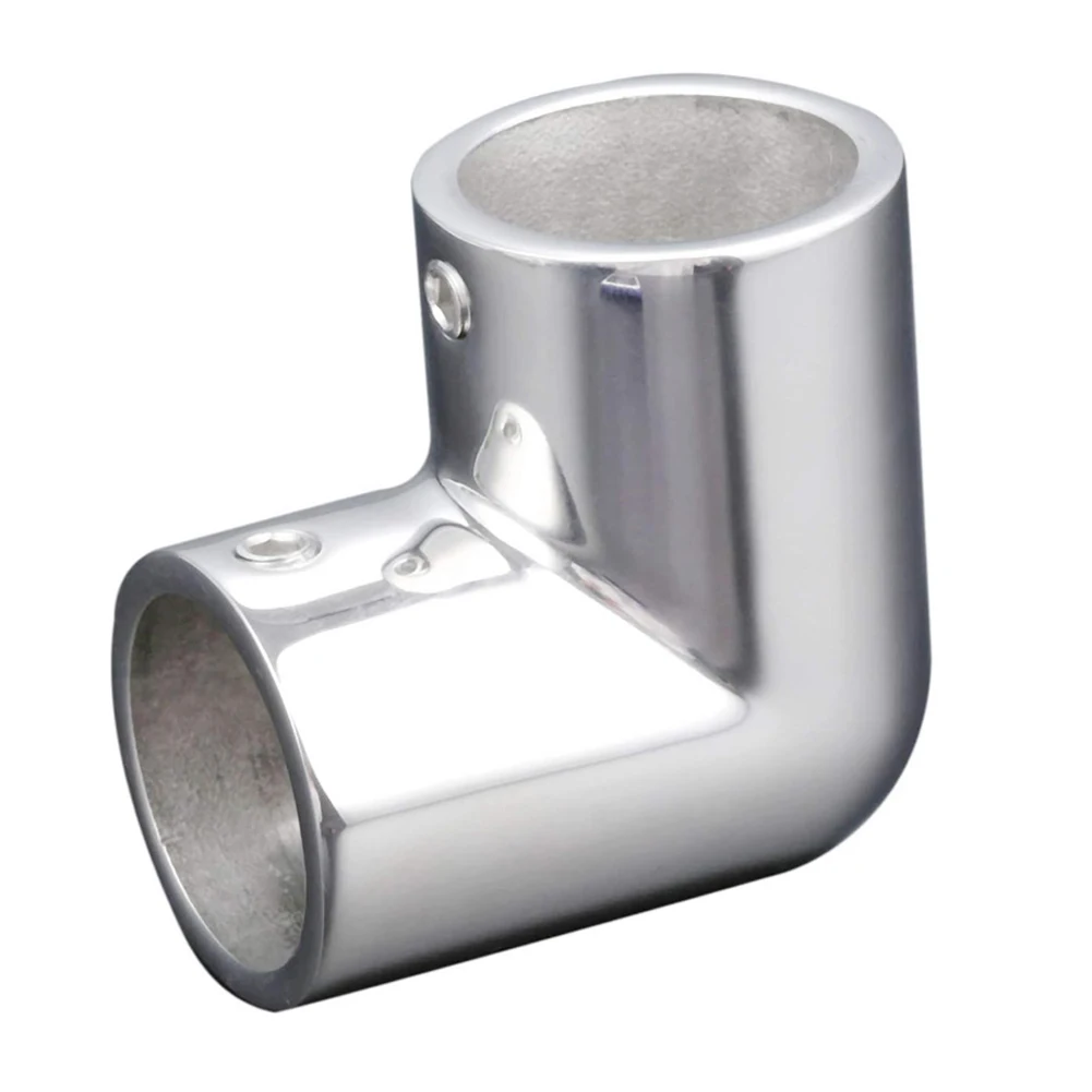 

Elbow Tube Joint for Boats 316 Marine Grade Stainless Steel Handrail Pipe Connector 22MM/25MM/30MM Compatibility