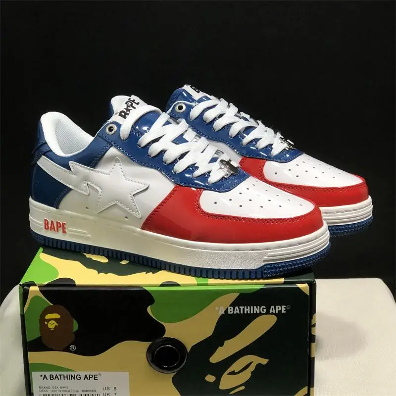 Zapatillas Deportivas A BATHING APE 2026 para Hombre y Mujer, Estilo Tiburón, Vibe BapeGoose, Unisex, Bapesta, para Patinar al Aire Libre, Caminar