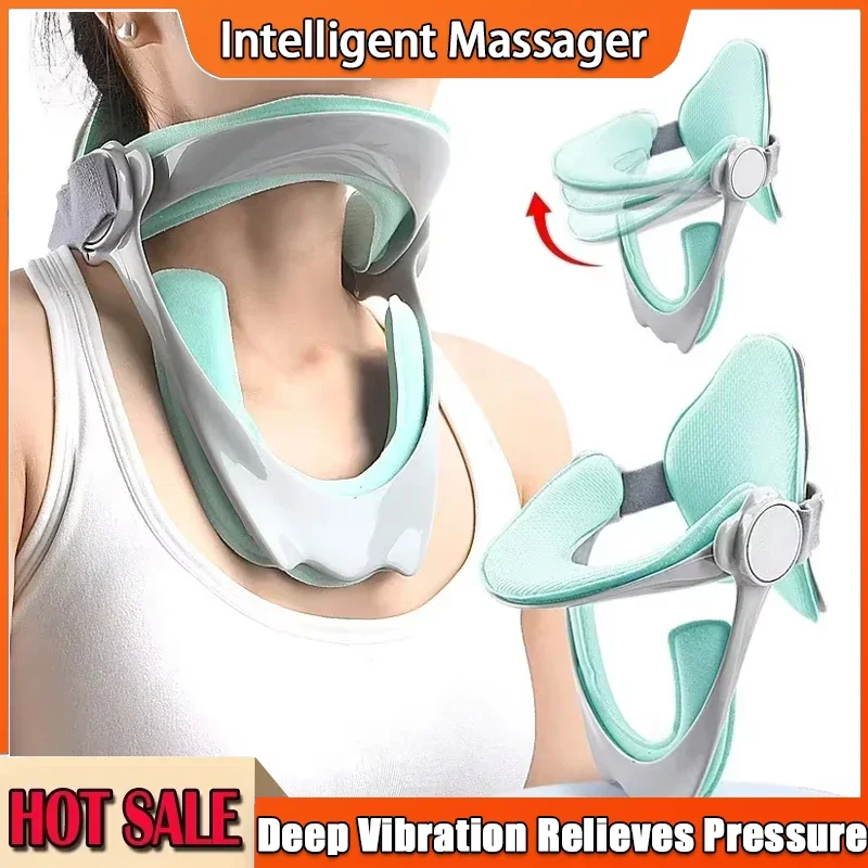 

Adjustable Cervical Traction Device Neck Braces Posture Corrector Spine Protector Pain Relief Stretcher Cervical Collar Support