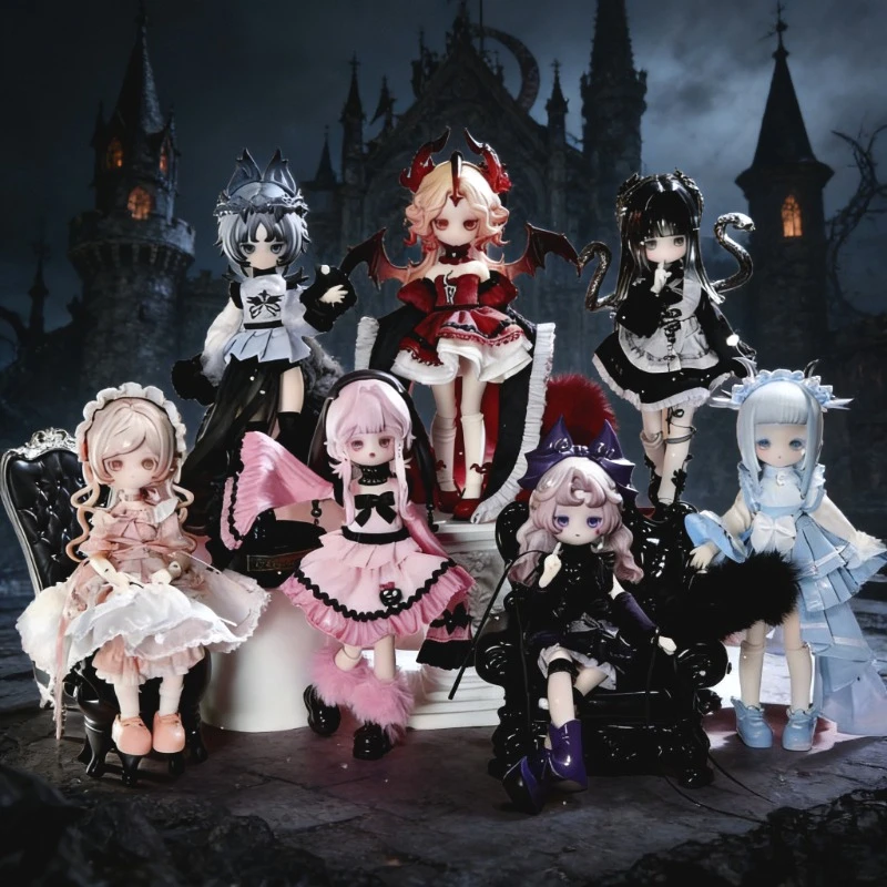 

The Luluelf Awakening Nature Series Blind Box Luluelf 1/8 BJD Anime Figure Moveable Anime Doll Surprise Bag Mystery Box Toy Gift