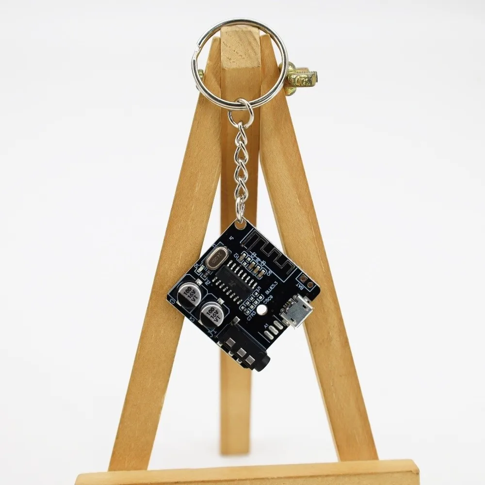 Real PCB Circuit Board Keychain Sturdy Personalized Electronic Component Key Fob Cyberpunk Style Mechanical Bag Pendant Charms