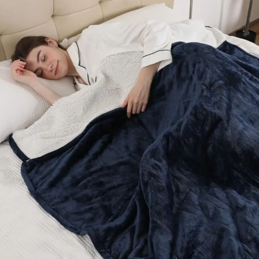 

Heated Blanket Full Size Soft Heated Electric Blanket with Timer 6 Heating Levels and 1-10 Hours Auto Off Fast Heating and Over