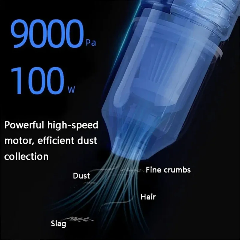 Lenovo Portable 3-IN-1 Vacuum Cleaner For Multi Purpose Wireless Vehicle Small Household Cleaner Handheld Car Vacuum Cleaner