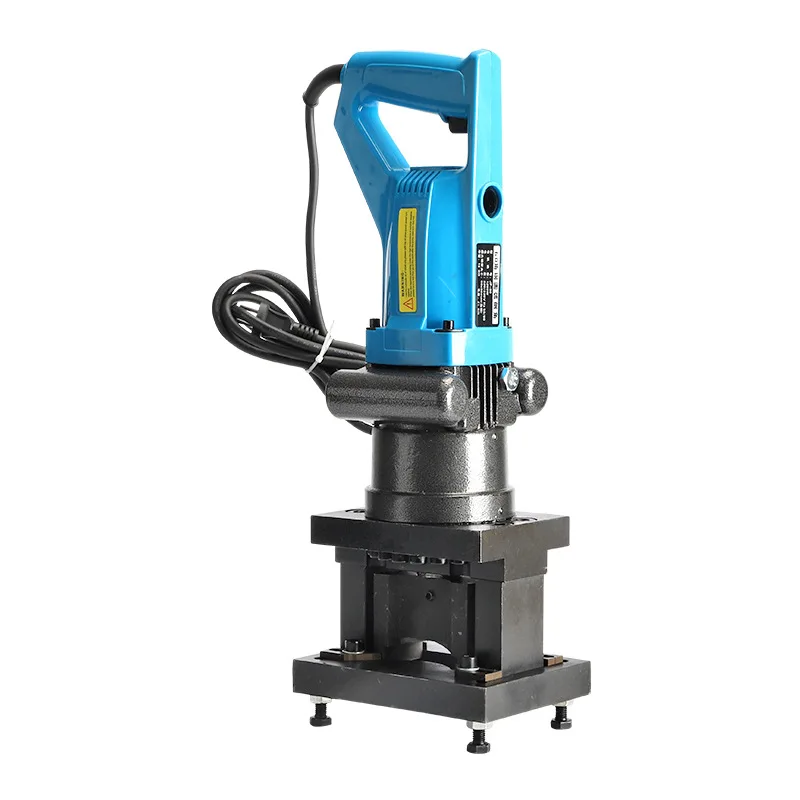 Electric Hydraulic Angle Iron Chamfering Machine JP60 for Cutting Triangular Arc Channel Steel Cutting Punching Handheld