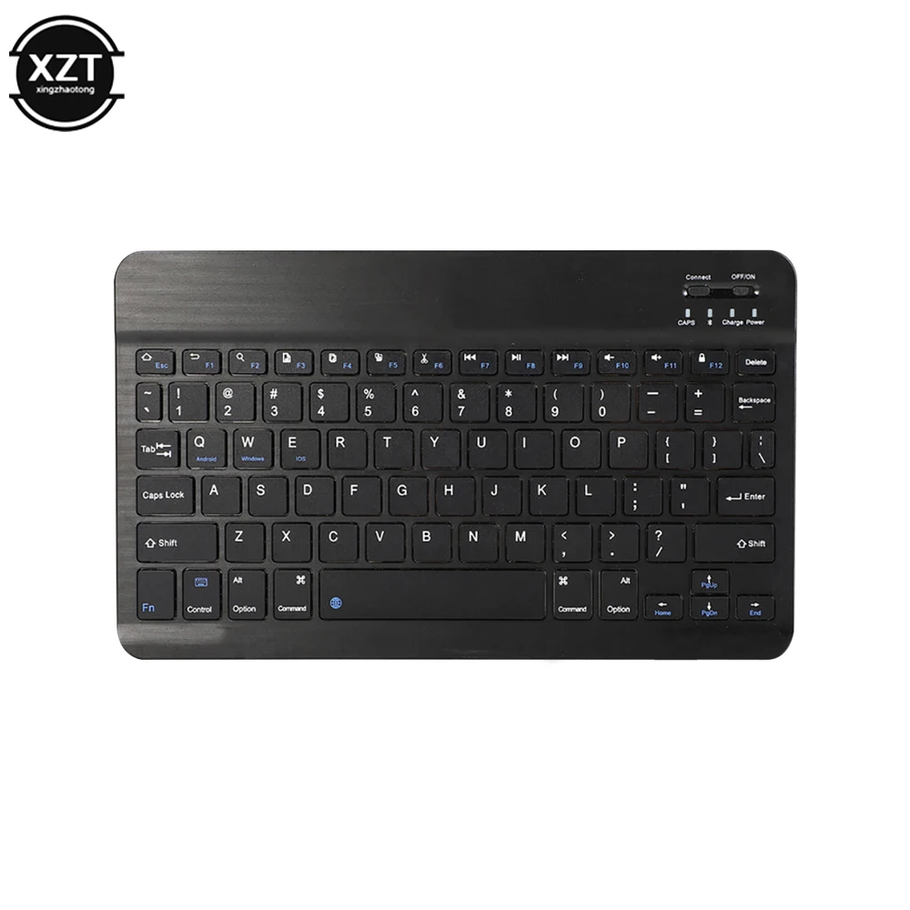 Keyboard Bluetooth Nirkabel Inggris iPad Keyboard Eksternal Sentuh Keyboard Bluetooth Nirkabel untuk Kantor untuk Ponsel Tablet Laptop