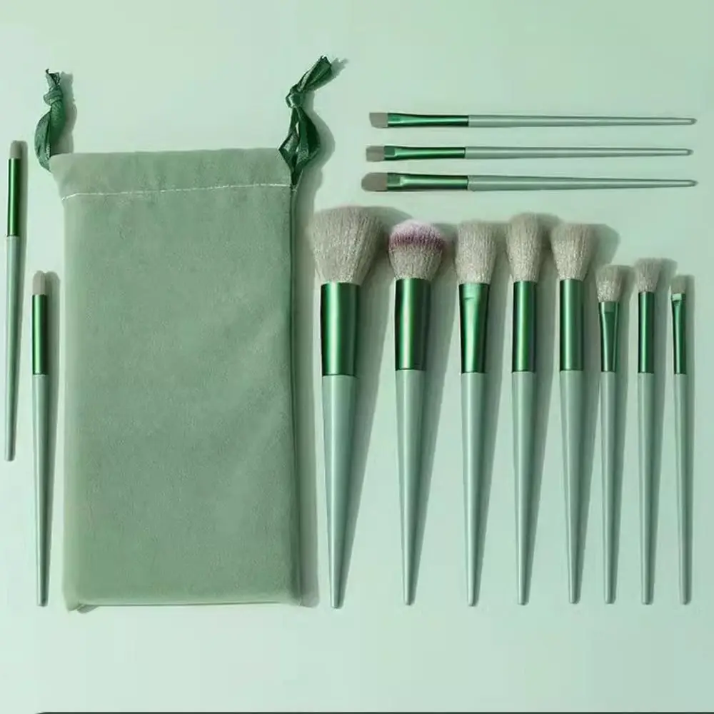 

13Pcs/Set Professional Professional Makeup Brushes Furry Soft Eyeshadow Powder Brush Tools Eye Shadow Cosmetic Brush Set Student