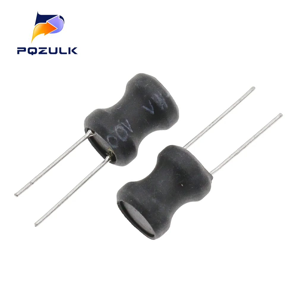 10PCS DIP Power Inductor 8*10mm 2.2UH 4.7UH 10uH 22uH 100uH 150uh 220uH 330uH 470uH 1MH 2.2MH 4.7MH 10MH Inductance 8X10mm 2Pins