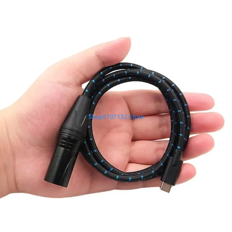 87HD Industrial TypeC to XL Cable Reliable Connection Cord for Smartphones Tablets