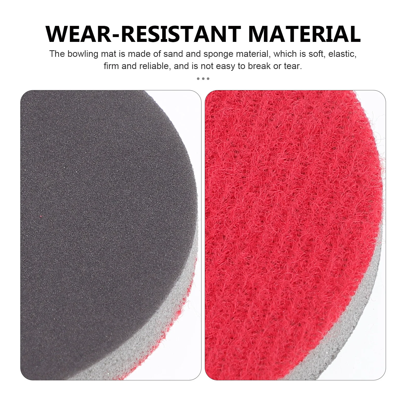 

8pcs Bowling Ball Polishing Pads Kit Reusable Microfiber Cleaning Pad For Performance Durable Convenient Bowling