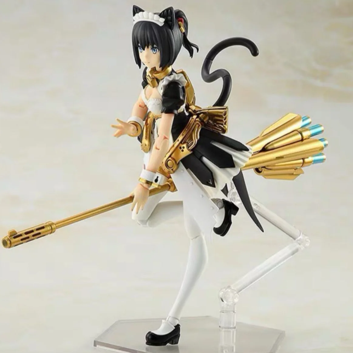 

In Stock Suit Girl Action Figure Plamax Guilty Princess Maidroid Miao Movable Model Anime Action Figure Toys For Children