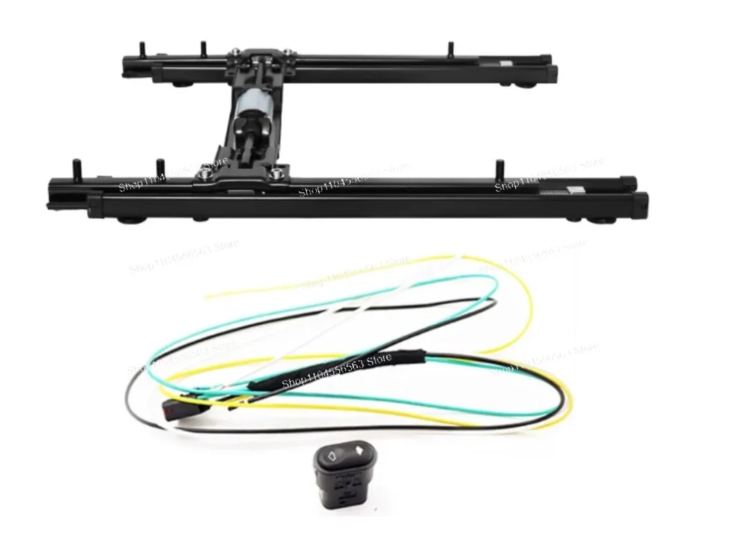 Car Seat Electric Slide Rail Two Forward and Backward Electric Seat Chassis Commercial Car RV Electric Seat Modification