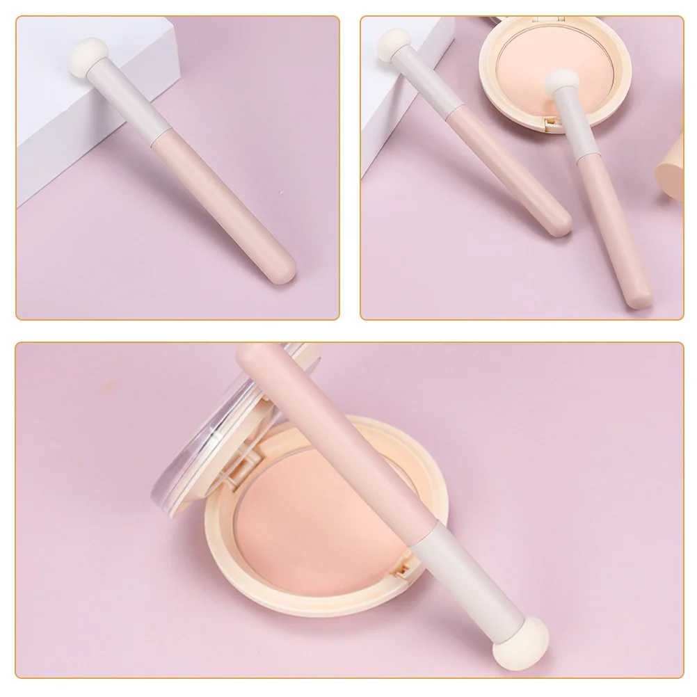 

6 pcs Sponge Concealer Brush For Mushroom Makeup Concealer Brush Face Eye Nose Makeup Application Portable Beauty Tool For Women