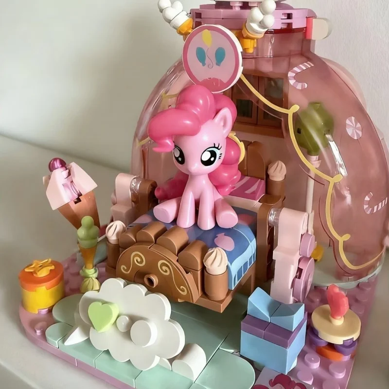 My Little Pony Dream Ripple Series Building Blocks  Twilight Sparkle Assembly Model Rainbow Dash Pinkie Pie Ornament Toy Gift view 2