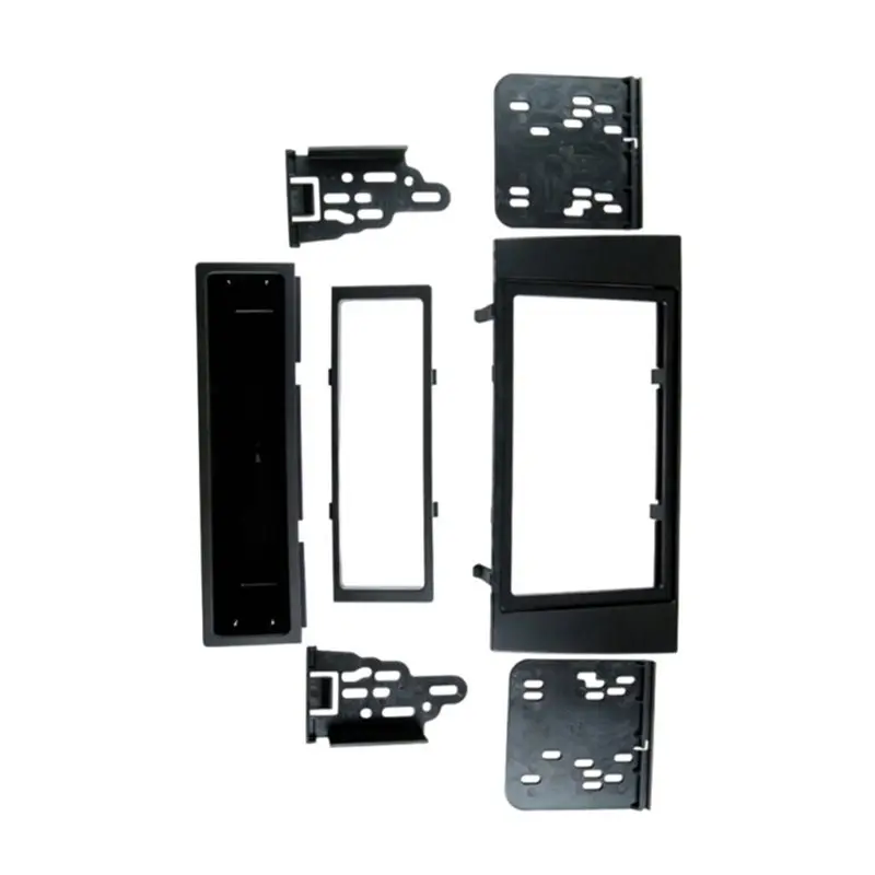 NEW-Car Stereo 2Din For A4 2000-2004 CD/DVD Radio Frame Fascia Dash Panel Plate Bezel Trim Mount Kit