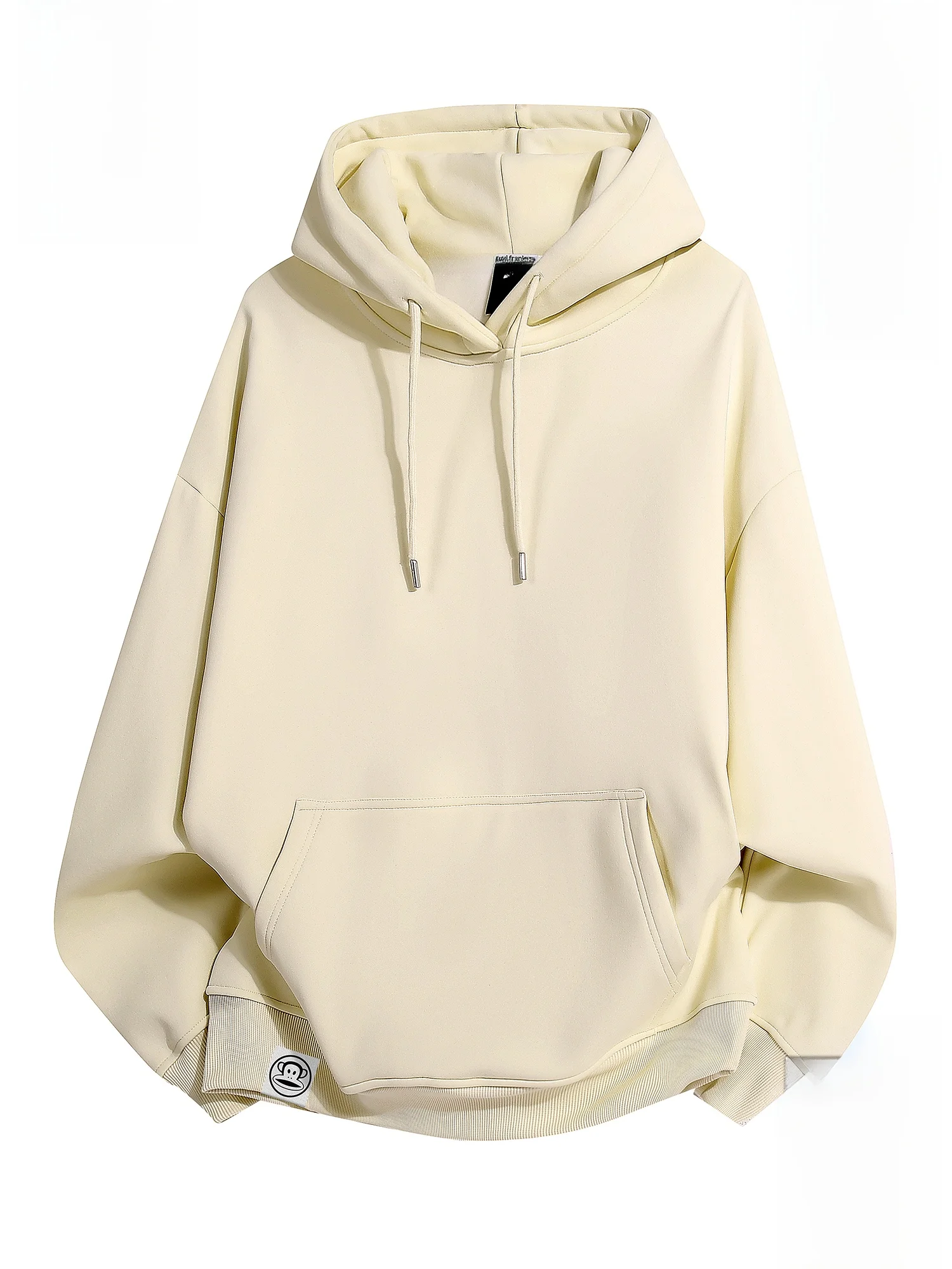 

Мужская толстовка Paul Frank с капюшоном, на флисовой подкладке, повседневная, свободного кроя, осенне-зимняя, модная брендовая верхняя одежда, удобная, длинная...