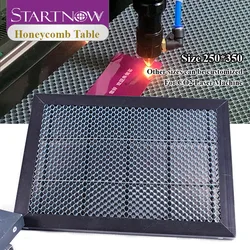 Startnow Laser  Engraver Honeycomb Working Table Steel  Platform For CO2 Cutting Work Panel Board  250x350mm Desktop Protecting