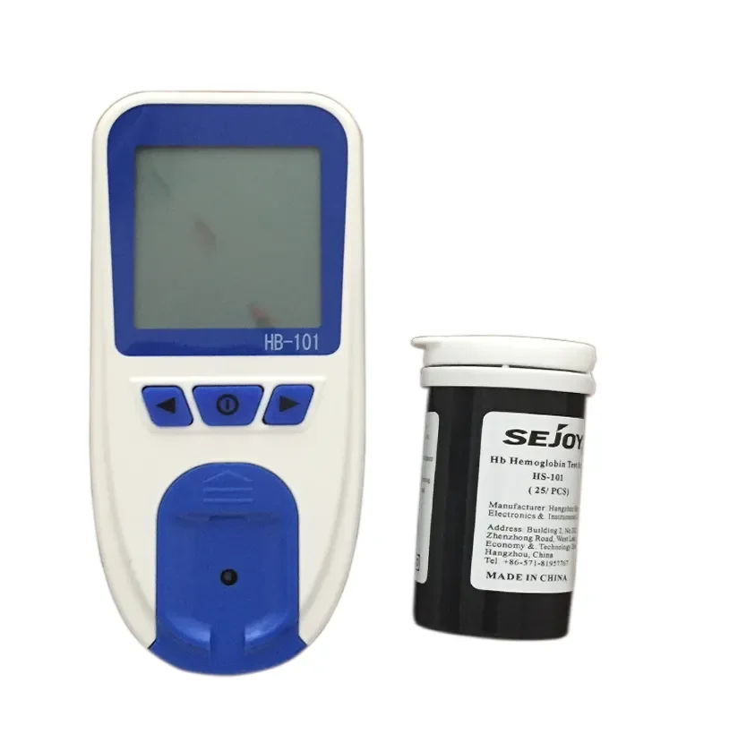 hot sell HB ANALYZER Portable Handheld Hemoglobin Meter Test/hba1c Analyzer With Hemoglobin Test Strips