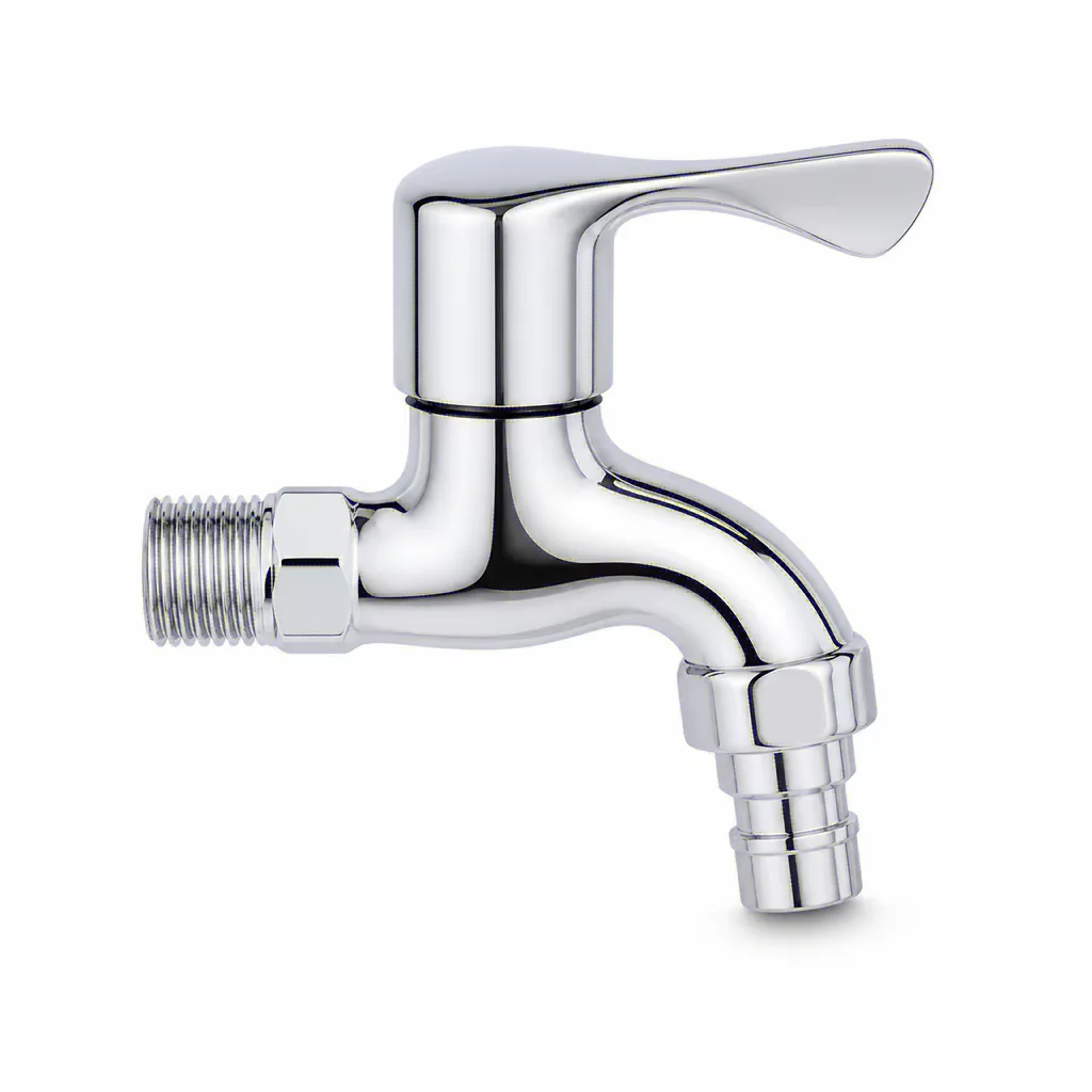 Faucet Faucet All copper washing machine faucets 4 point Wall faucets outdoor garden faucets G1 / 2 person open the tap quickly