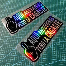 1PC/2PCS Funny Letters Motorcycle Sticker Waterproof DIY Car Window Decors Motorbike Front Fairing Electric Scooter Vinyl Decals