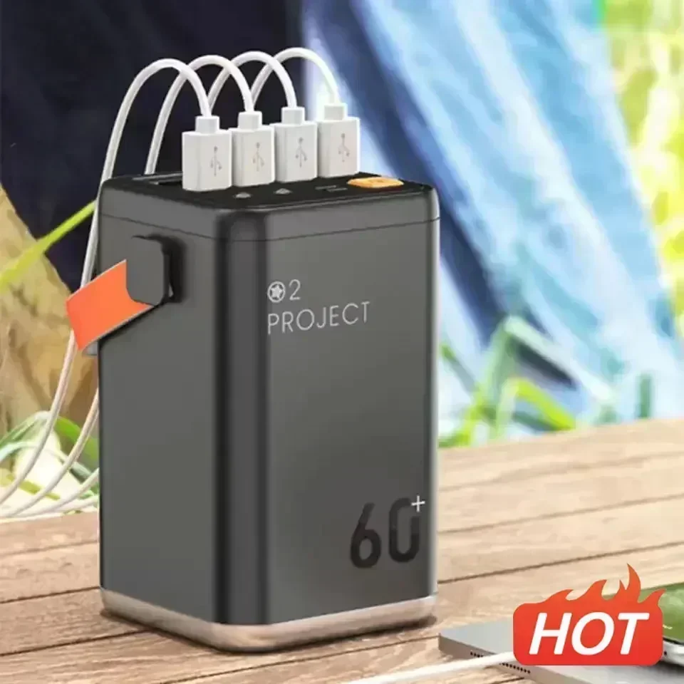

Outdoor Power Bank Portable PowerBank External Battery Pack PD 30W Fast Charger For Xiaomi iPhone mobile power station