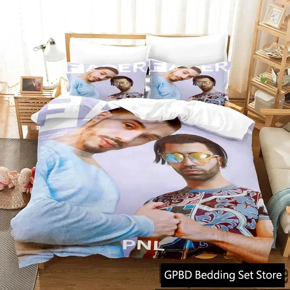 

3D Print PNL N.O.S Adem Bedding Set Duvet Cover Bed Set Quilt Cover Pillowcase Comforter king Queen Size Boys Adult Bedding Set