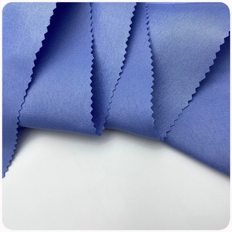 

Thickened satin 230g all-polyester wedding dress crincoat fabric firm and glossy evening gown shoe material
