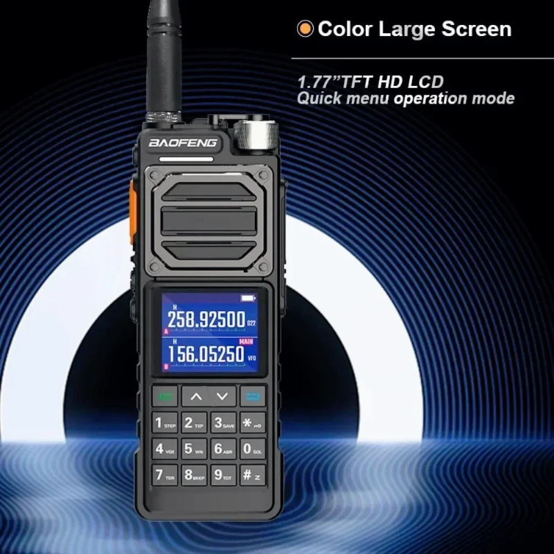 Baofeng UV-25M شريط هوائي لاسلكي تخاطب ستة نطاقات كامو لاسلكي طويل المدى من النوع C عالي الطاقة ثنائي الاتجاه