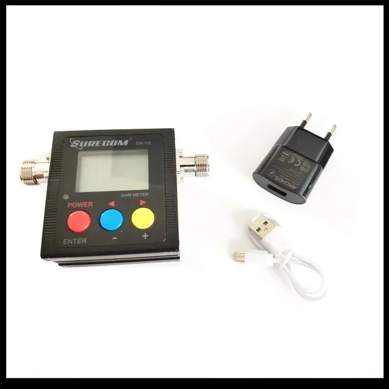 

US.EU SW-102 Power SWR Meter 125-525 Mhz Digital VHF/UHF For Two Way Radio SW102