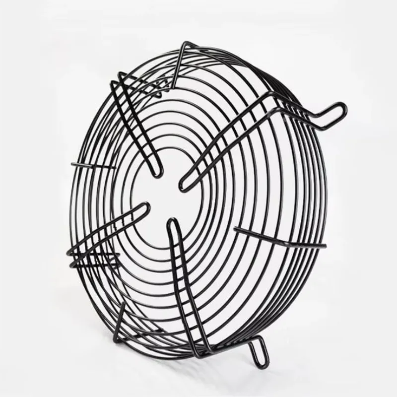 Fan Parts High Quality Adjustable Barbed Wire Black Front and Front Protective Fan Grille