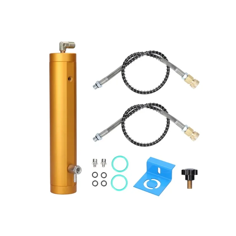 Air Compressor Oil Water Separator 30Mpa High Pressure AirFilter External Water Oil Separator Filtration for Air Compressor