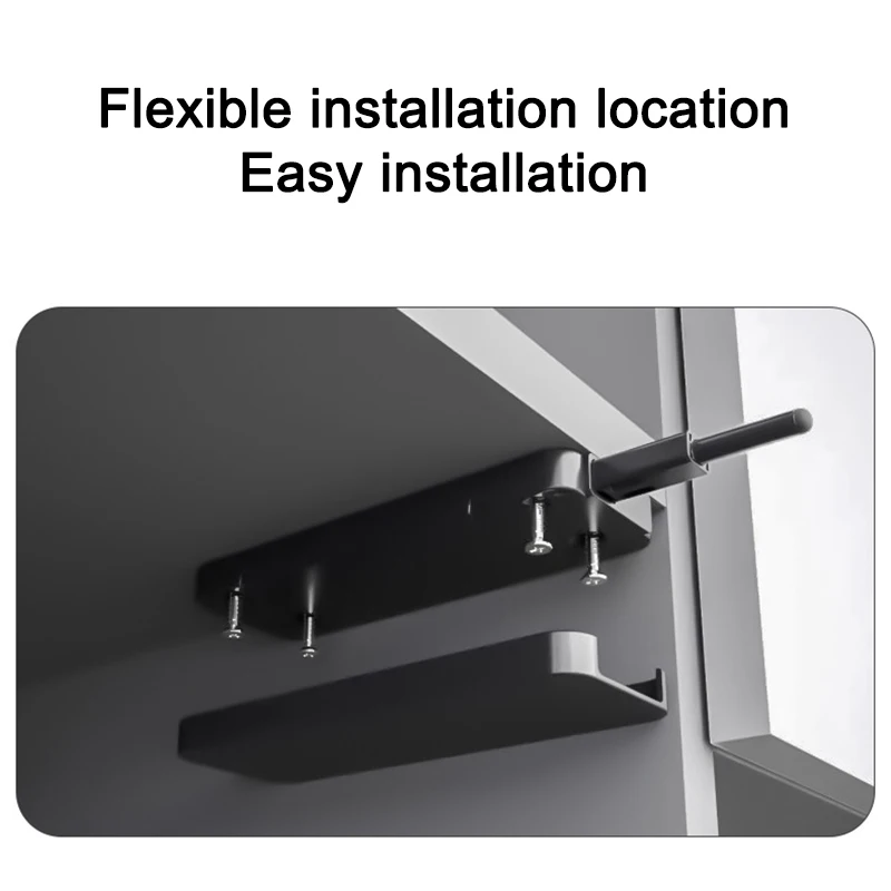 Imagem -05 - Amortecedor Buffers Armário Catches Door Stop Push tipo Alto Armário Wardrobe Porta Soft Close Heavy Duty Buffer com Dobradiças Carga 22kg