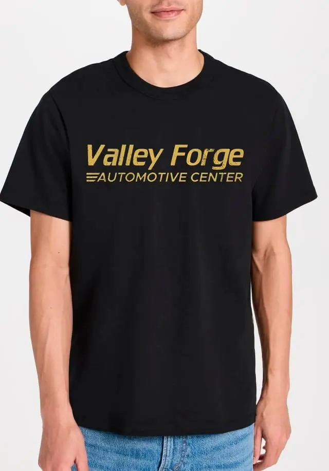 Valley Forge Automotive Center T-Shirt Valley Forge Automotive Center Merch Unisex Casual Short Sleeve Tee Shirt