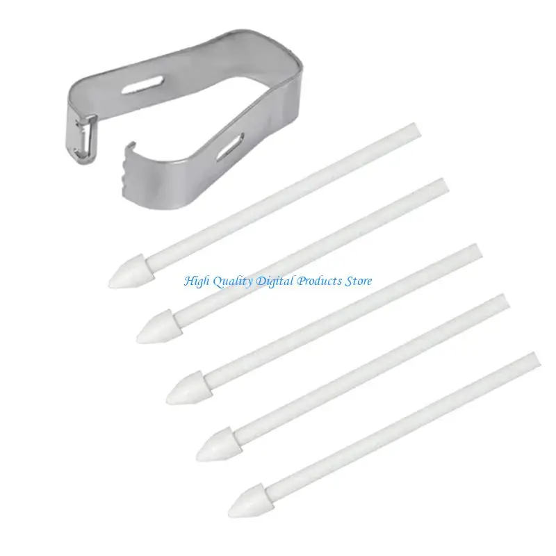 U2JE 5PCSペン交換のチップセットタブレットの安全なクリップアタッチメントS6 T860 T865/S6モデルデジタルデバイス