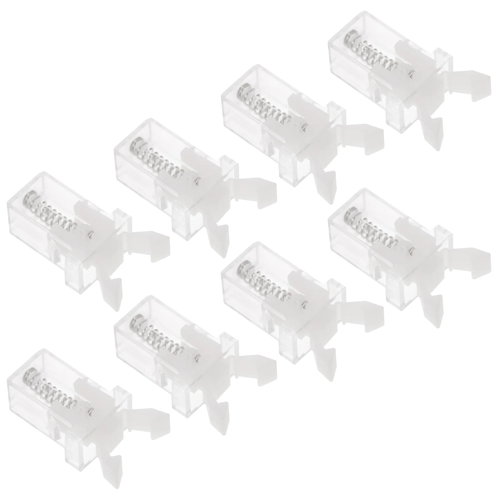 10 pièces poubelle boucle poubelle poubelle boutons poussoirs déchets pressage interrupteur Clips push-type plastique poubelle serrure remplacer