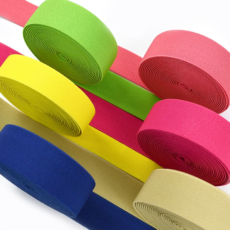 

2/5M Sewing Elastic Bands 25/30/40mm Clothes Belt Elastics Rubber Band Bra Stretch Webbing Strap Craft Ribbons Knitting Supplies
